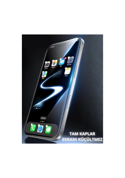 İphone 14 Tam Uyumlu 8k Çerçevesiz Tam Kaplayan 300cc Anti-satic Esd Ekran Koruyucu 9htemperli Cam