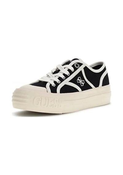 Guess Issah Kadın Sneaker Flpıssfal12 Siyah