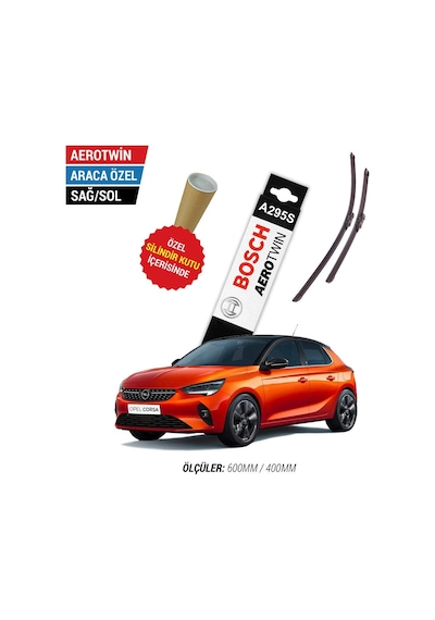Bosch Aerotwin A295S Opel Corsa F Silecek Takımı (2020-2024)