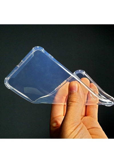 Huawei Mate 40 Pro Kılıf Kamera Korumalı Nitro Anti Shock Silikon Renksiz (503100437) Renksiz
