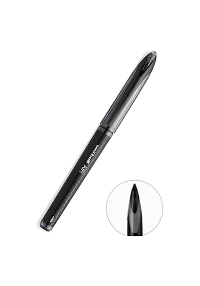 Pilot Kalem 1 Adet Uniball Air Mikro 0.5 Mm Roller Pilot Kalem Uba-188-m Roller Uçlu Likit Mürekkepli Pilot Kalem Siyah
