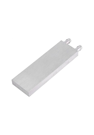 Alüminyum Su Sıvı Isıtma Cpu Soğutma Bloğu 40X160 MM