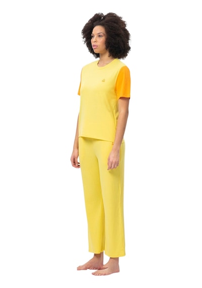 United Colors of Benetton Kadın Pijama Üstü Sarı