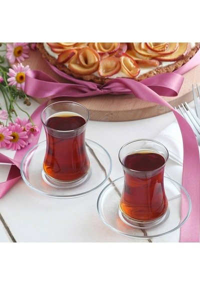 Lavv Duru 6'lı Çay Bardağı - 155 Ml Renkli