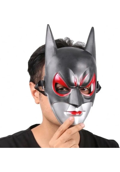 Batgirl Maskesi - Batman Maskesi 28x17 Cm Çocuk