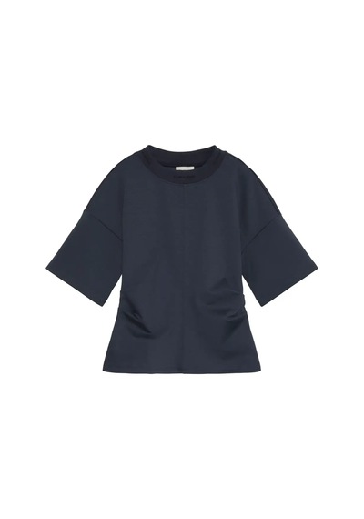 Calvin Klein Ss Logo Neck Detaıl, Cge Lacivert Kadın T-shirt