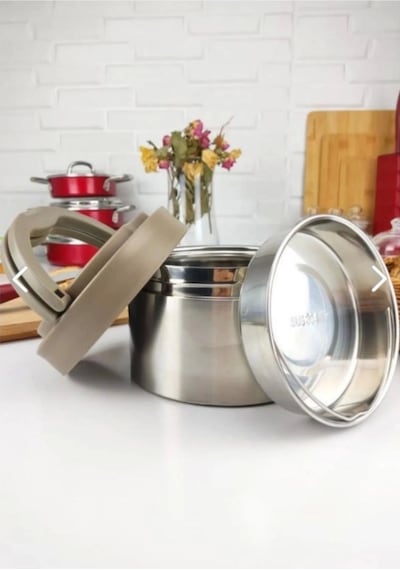 Cooker Yk1438 Çelik Yemek Termosu 1.1 L