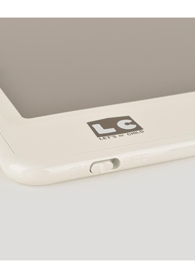 10 İnch Şeffaf Lcd Dijital 4 Adet Çizim Kartlı Tablet- Beyaz Beyaz