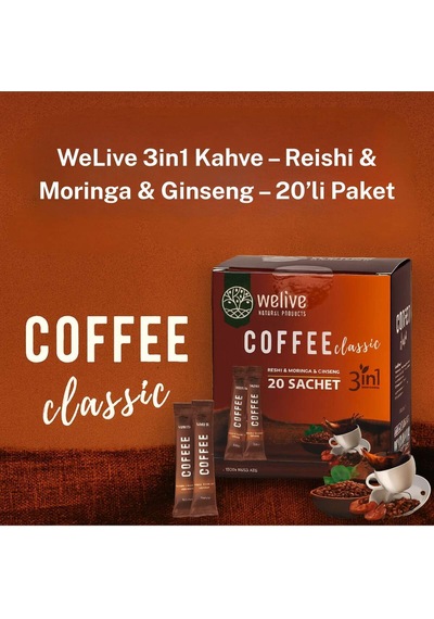 3in1 Kahve Reishi %3, Moringa %2, Ginseng %3 Enerji & Tokluk Diğer