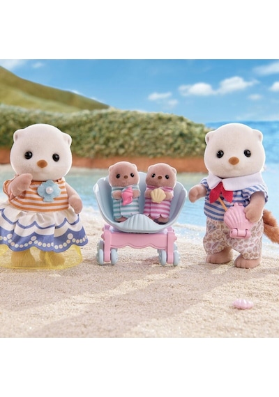 5803 Sylvanian Families Su Samuru Ailesi +3 Yaş Çok Renkli