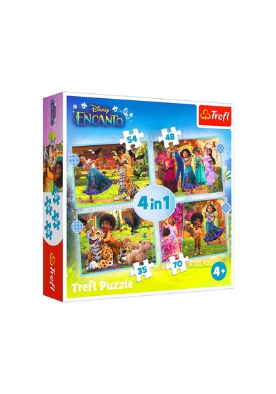 Puzzle Encanto 4 İn 1 4 Yaş+