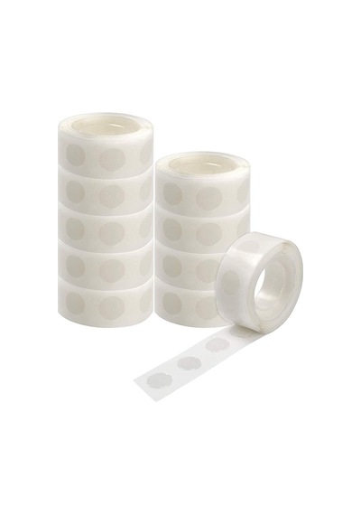 6pcs Çift Taraflı Tutkal Balon Oda Dekoru İçin Sıkıca Bağlı Şeffaf Bant