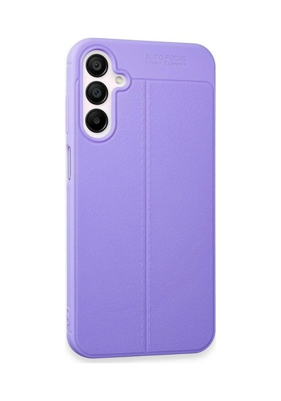 Samsung Galaxy A55 5g Kılıf Auto Focus Kapak - Lila Çok Renkli