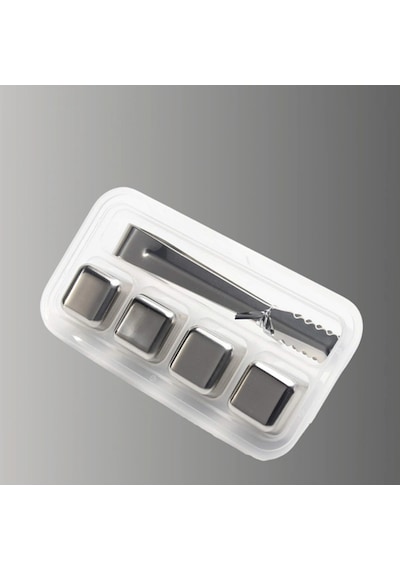 Çevre Dostu Metal Buz Küpü Ve Kullanışlı Klips Seti Yeni Nesil Renkli 34419626