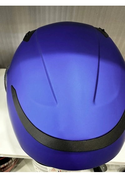 Shiro SH-508 Çene Açılır Kapalı Kask Mat Mavi