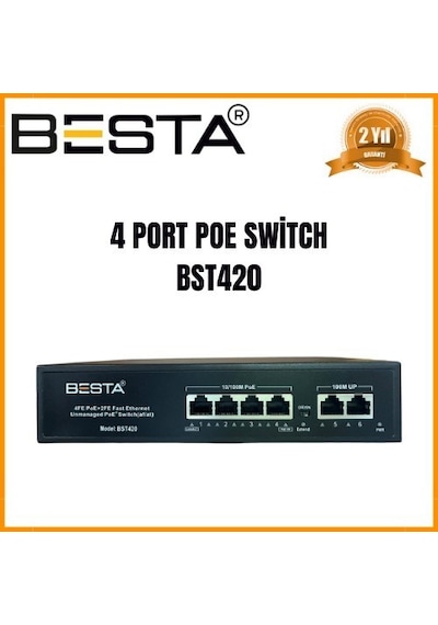 4 Port Poe Switch Bst420 86866519