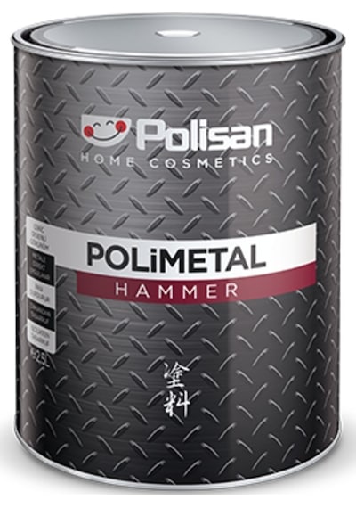 Polisan Polimetal Hammer Gümüş 0,75 Lt