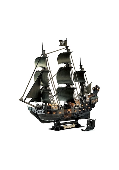 Queen Anne's Revenge 3d Puzzle 293 Parça Led işıklı