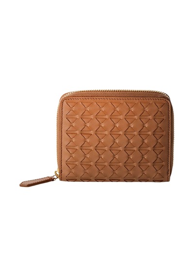 Serapian Mosaico Mini Fermuarlı Cüzdan Srmoswsl712411k119 Kahverengi