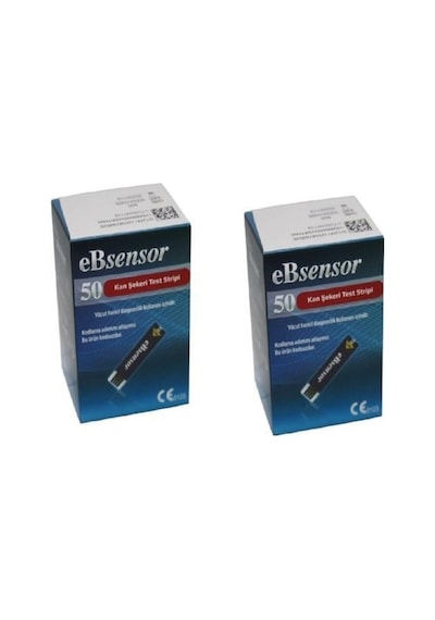 Eb Sensor Şeker Ölçüm Strip 2 x 50'li