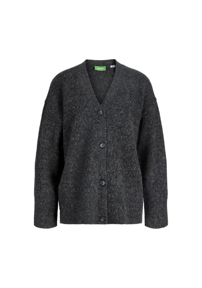 Jack & Jones Kadin V Yaka Hirka - Rosanna - 12286602 Dark Grey Melange
