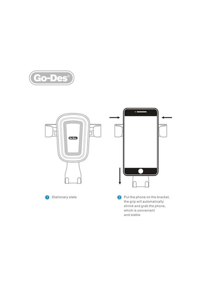 Go Des GD-HD629 Araç Telefon Tutucu - ZORE-221160