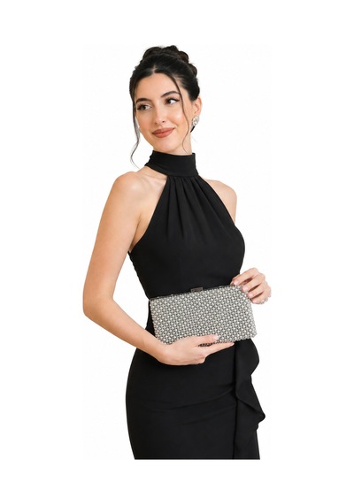 Atelier Emine Clutch Slate Çanta Çok Renkli