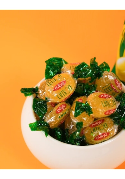 Evliya Şekerleme Limon Aromalı Şeker 350 G