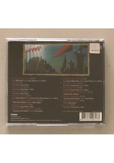 Grup Yorum Yürüyüş Cd Jelatininde Sıfır Cd