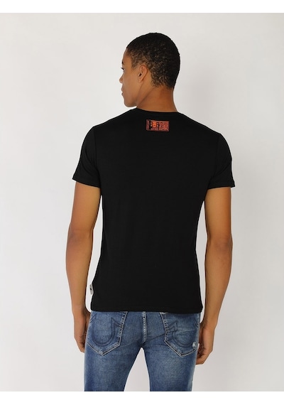 Roberto Cavalli Erkek Tshirt /M.Rob.0421.14024 Siyah