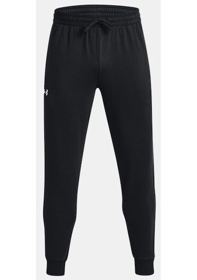 Erkek UA Rival Fleece Eşofman Altı 1379774-001 Beyaz - Siyah