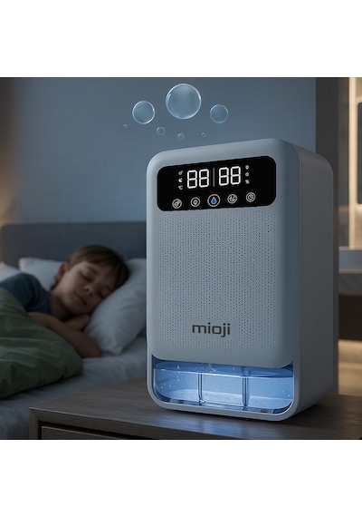 Mioji Mio 30nec Pro 3.8 Litre Çift Göstergeli Nem Alma Ve İyon Hava Temizleme Cihazı - Beyaz Beyaz