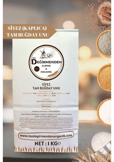 Siyez Tam Buğday Unu - 1 Kilo