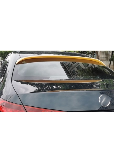 Mercedes W206 Cam Üstü Spoiler Parlak Siyah Abs Plastik İthal Ürün 2021+