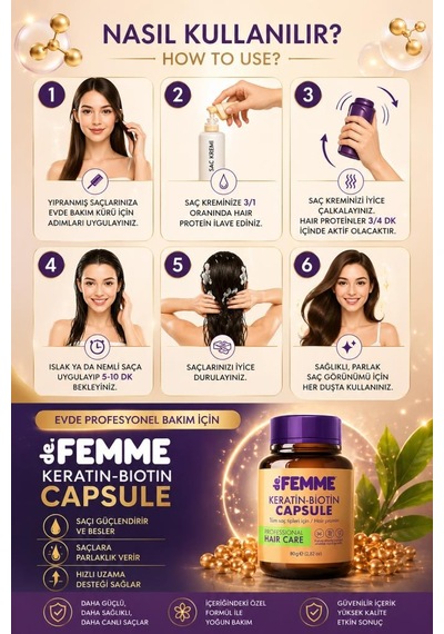 De Femme Fresh Daily İntim Deodorant 125 Ml+saç Proteini Hediyeli