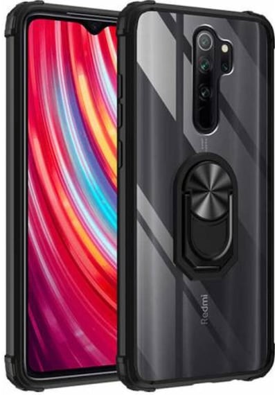 Xiaomi Redmi Note 8 Pro Kılıf Mola Kenar Yüzük Kısımları Renkli