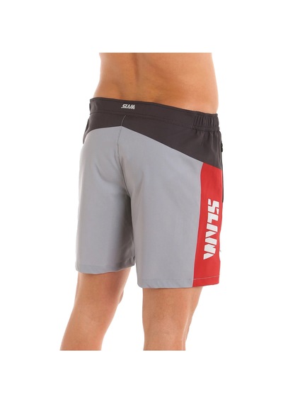 Slam Slam Active Board Erkek Şort W34 Gri