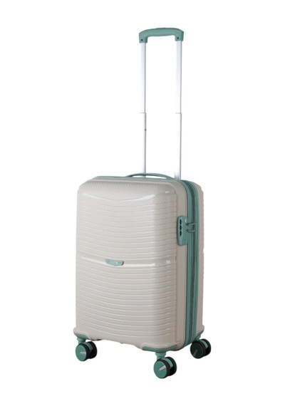 Mçs Group V379 Aura Y.üretim Pp Valiz 55 Cm S21yy100014255 10730 Kemik/suyeşili