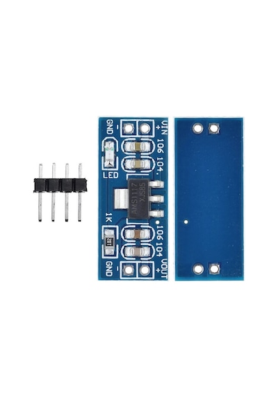 Robizstore-Ams1117 3V3 Modül Voltaj Regülatörü 3.3V Güç Kaynağı Modülü