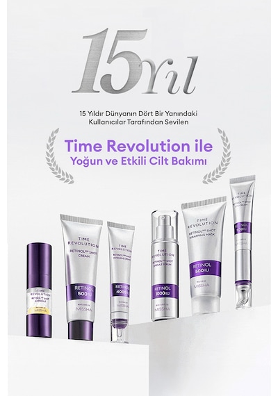 Retinol İçerikli Bakım Kremi Time Revolution Retinol 500 Shot Cream