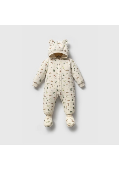 Tiffany Baby & Kids Tiffany Baby Patikli Bebek Tulum 38040 Ekru