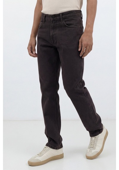 Antioch Tapered Fit Erkek Jean Koyu Kahve