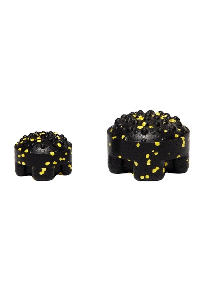 Actifoam 2&apos Li Set Twister Yarım Masaj Topu Sarı