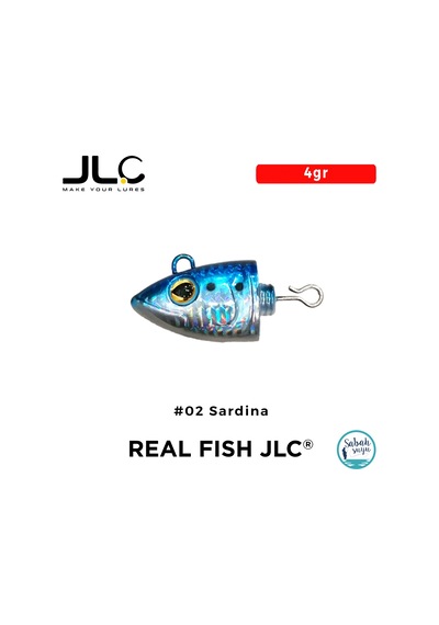 Jlc Real Fish Kafa 4gr 02 Sardina 2 Adet