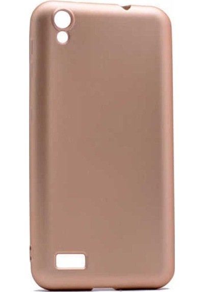 Vestel Venüs V3 5040 Kılıf Zore Premier Silikon Kapak Gold