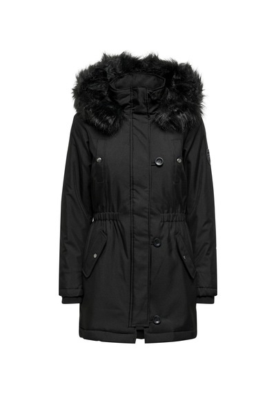 Only Bayan Parka 15304625 Siyah-siyah Siyah-siyah Siyah