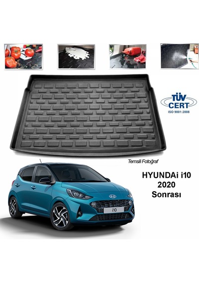 Hyundai İ10 Bagaj Havuzu Paspası 2020-2021-2022