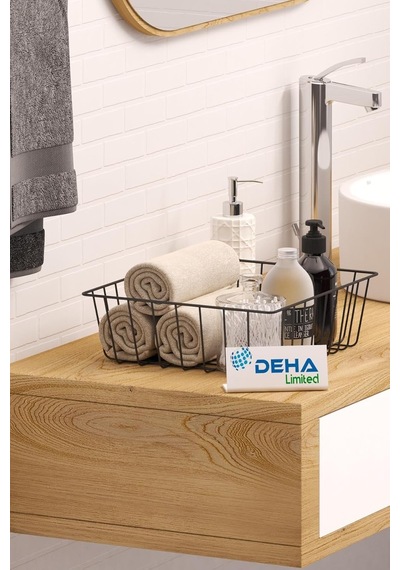 Tel Sepet Xl Mutfak Banyo Makyaj Düzenleyici Organizer Dolap İçi Düzenleyici Çok Amaçlı Sepet Diğer