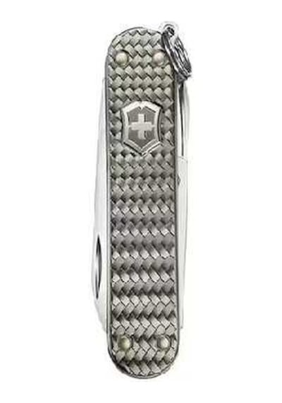 Victorinox Kamp Çakı Klasik Sd Alox 58mm Gri Gümüş