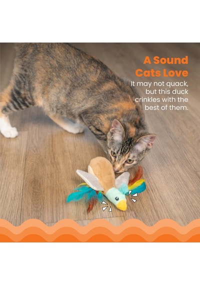 Flapperz Duck Catnipli Kedi Çiğneme Oyuncağı